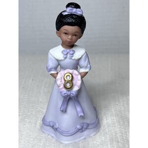 Enesco African American Growing Up Birthday Girls Age 8 With Makers Mark 1996